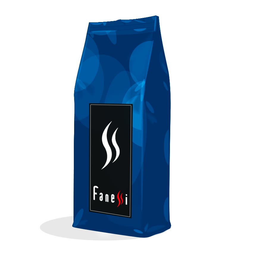 Paquete de cafe en grano descafeinado - Cafes Fanessi